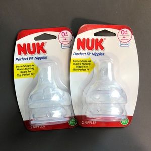 NUK Perfect Fit Bottle Nipples